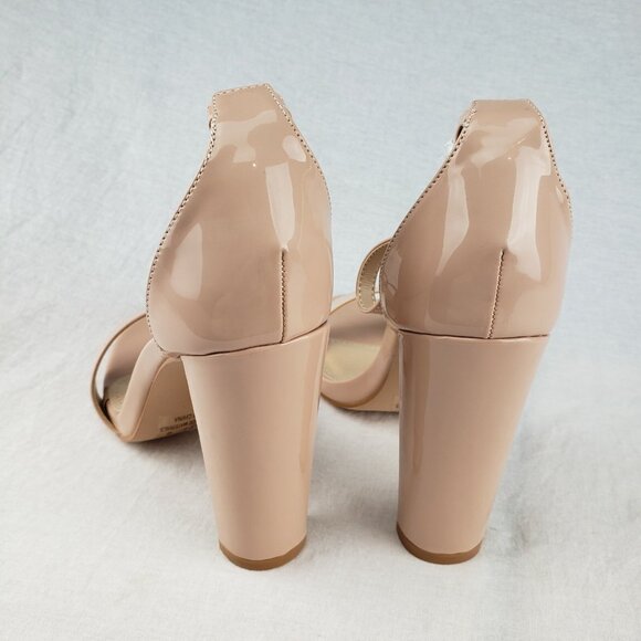 Elegant Collection Jinny-5 Style Pink Blush Heels Shoes - Picture 6 of 9